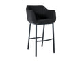 Tabouret de bar noir, gris et anthracite - Métal