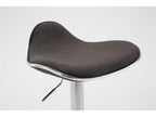 Tabouret de bar gris anthracite - Métal