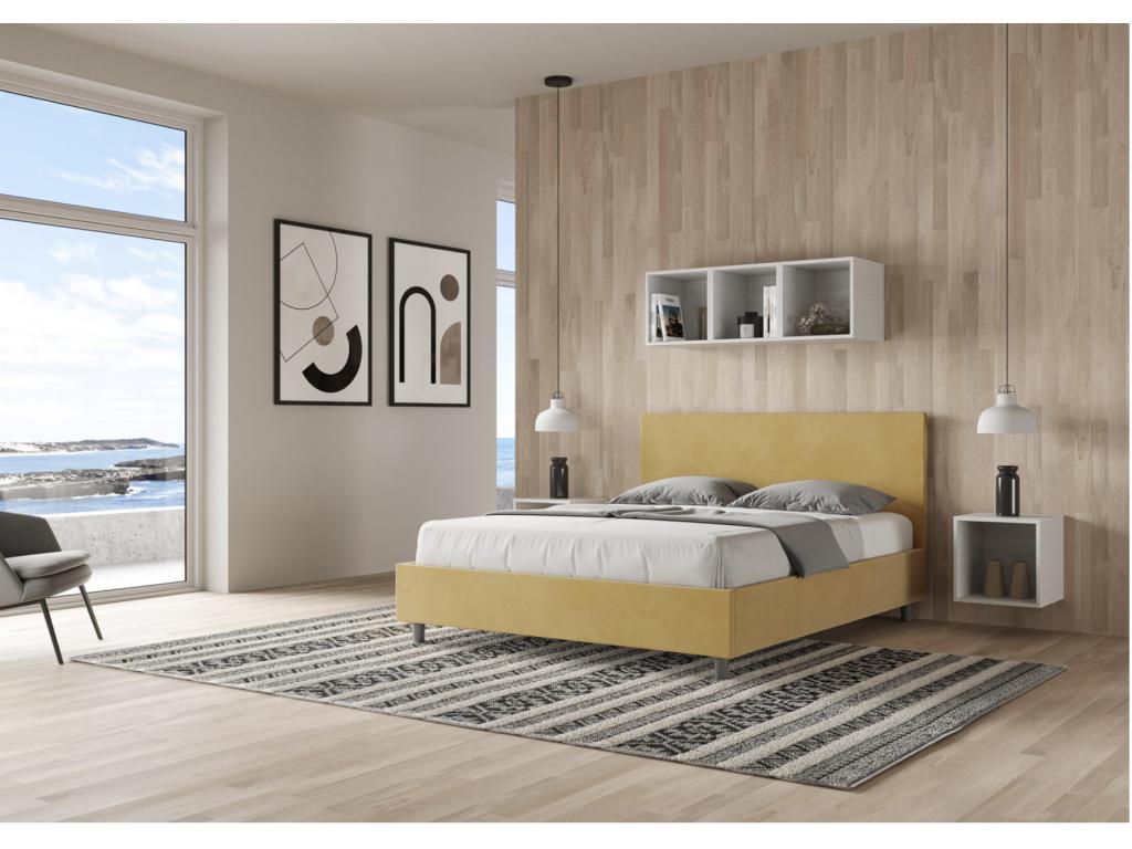 Sommier gris anthracite - 200 x 200