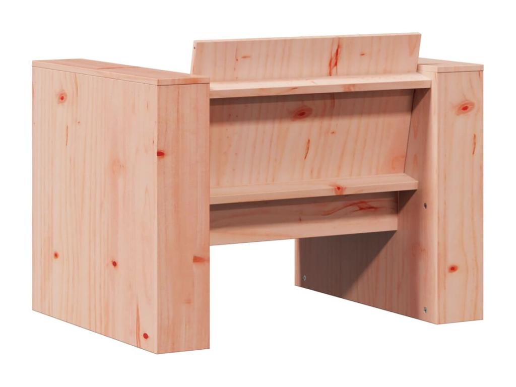 Ensemble de patio extérieur (2 pièces) - Marron