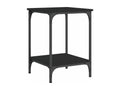Table basse noire - 40 x 40 x 55 cm