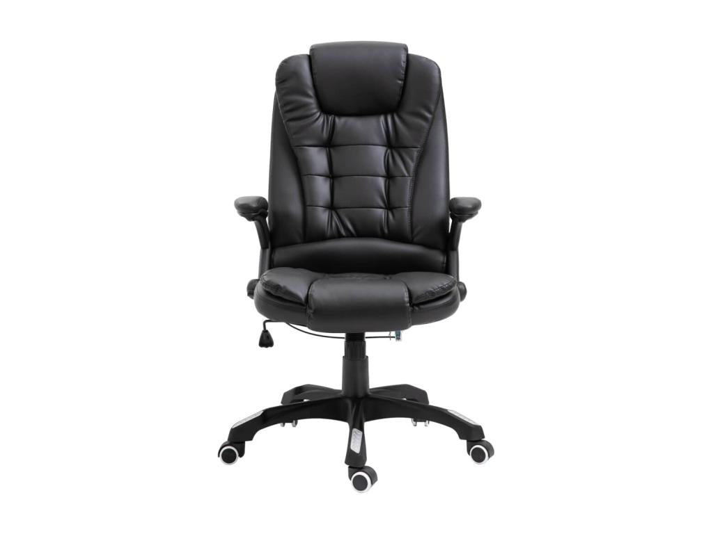 Fauteuil de bureau noir - Similicuir