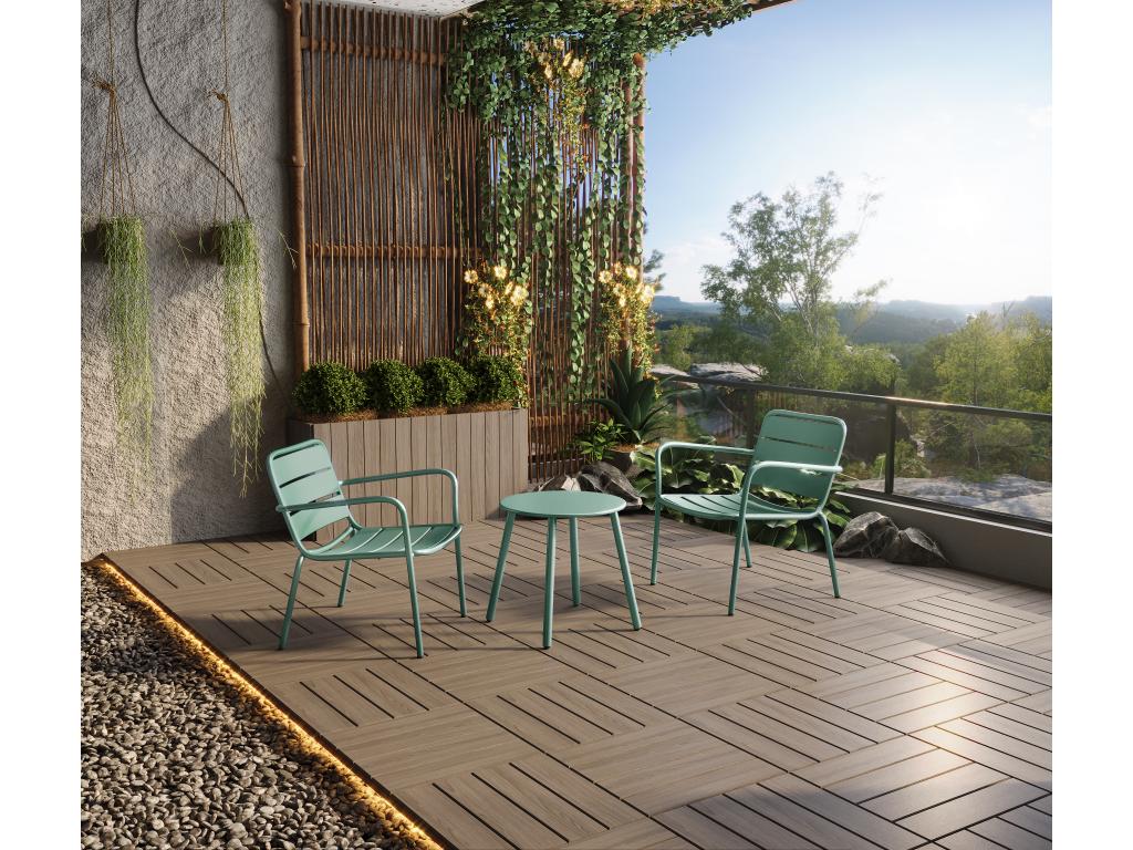 Table d'appoint Green Amande - Métal