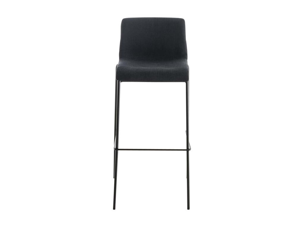 Tabouret de bar gris - Métal, 43 x 48 x 100 cm