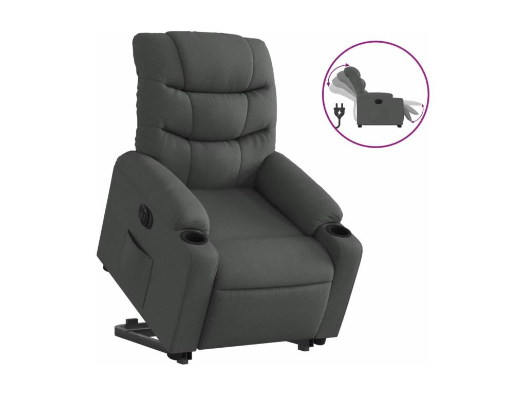 Fauteuil inclinable gris