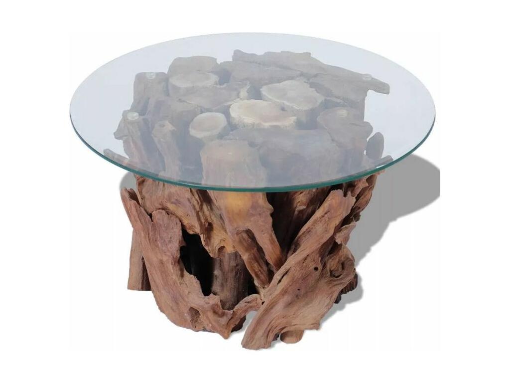 Table basse Natural Light en verre