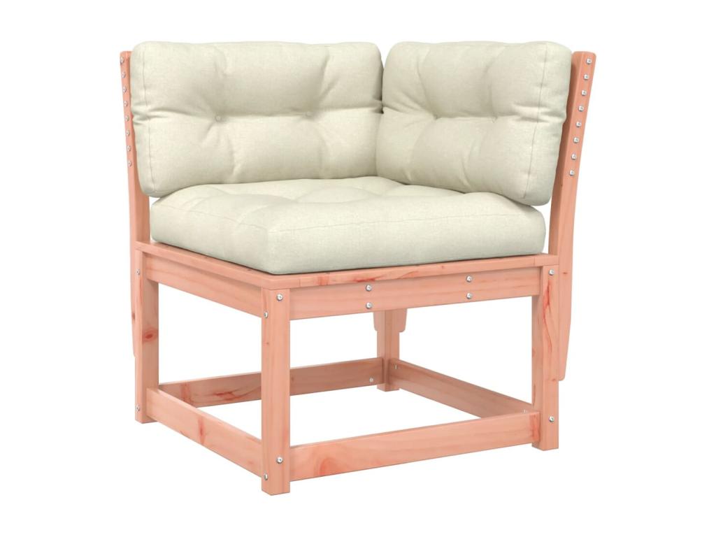 Ensemble de patio extérieur (5 pièces) - Marron, avec coussins