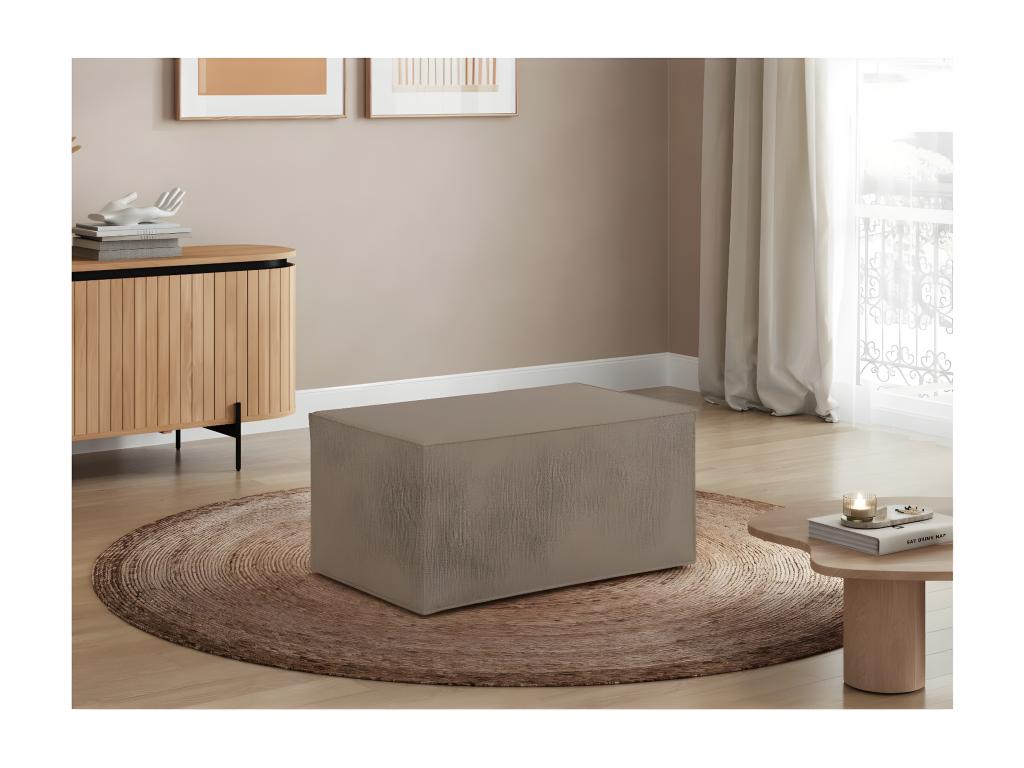 Pouf taupe