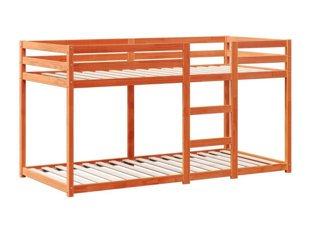 Lit marron - 90 x 190 cm