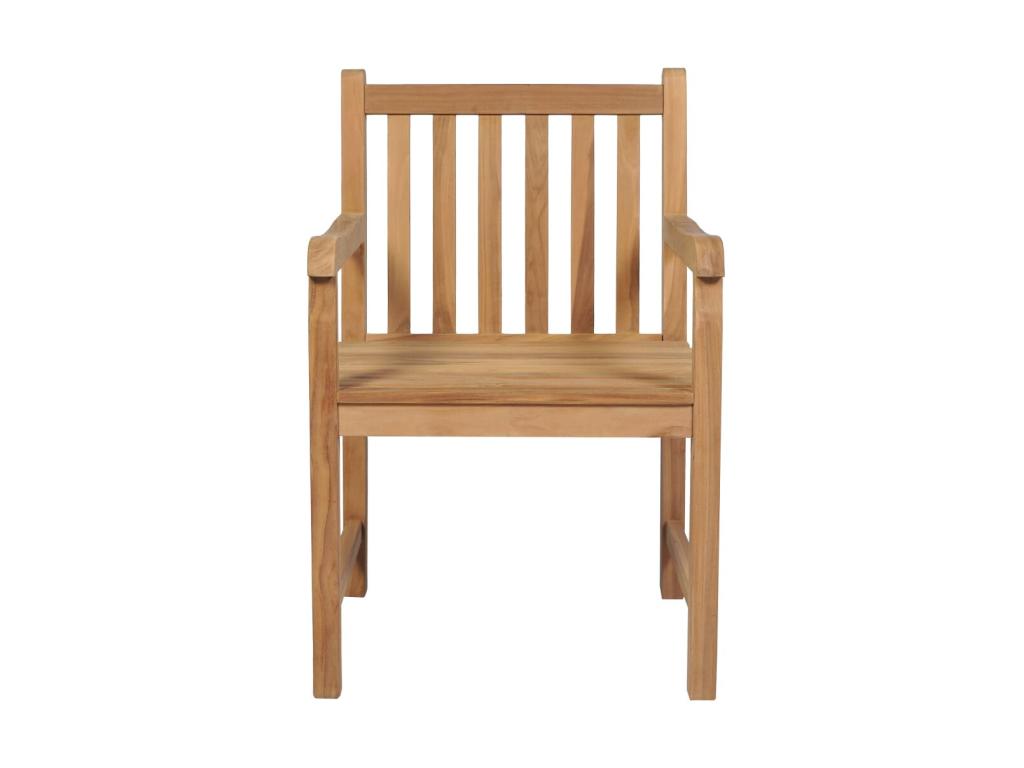 Ensemble de 6 chaises - Lumière naturelle, avec coussins