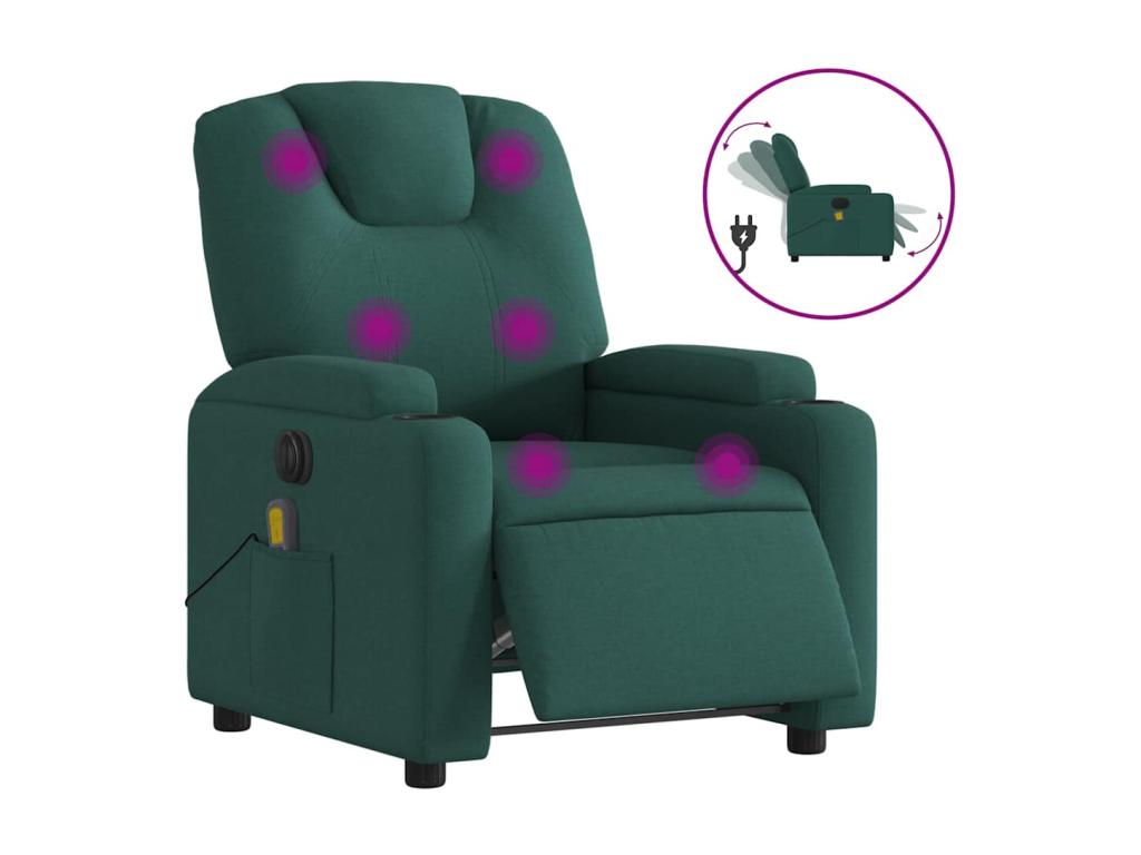 Fauteuil inclinable vert