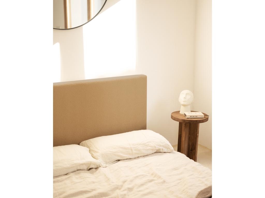 Tête de lit marron - Coton, 160 x 80 cm