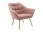 Fauteuil rose