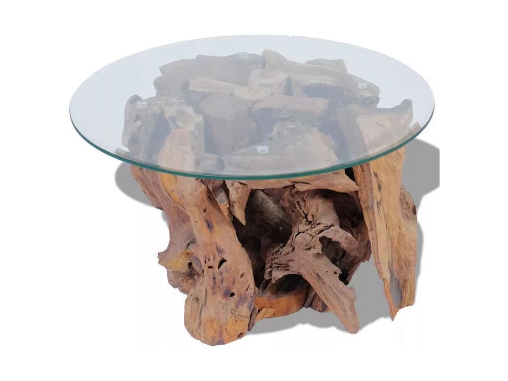 Table basse Natural Light en verre