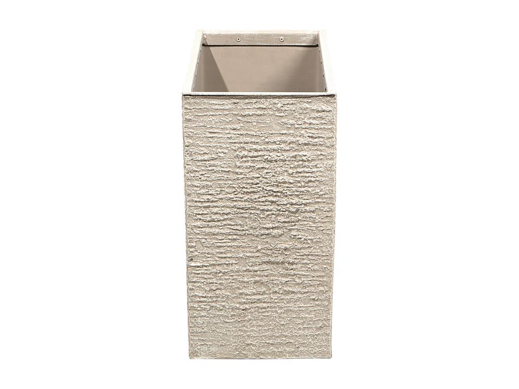 Pot de fleurs beige - 25 x 60 x 45 cm
