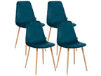Chaises bleues - 45 x 51 x 87 cm