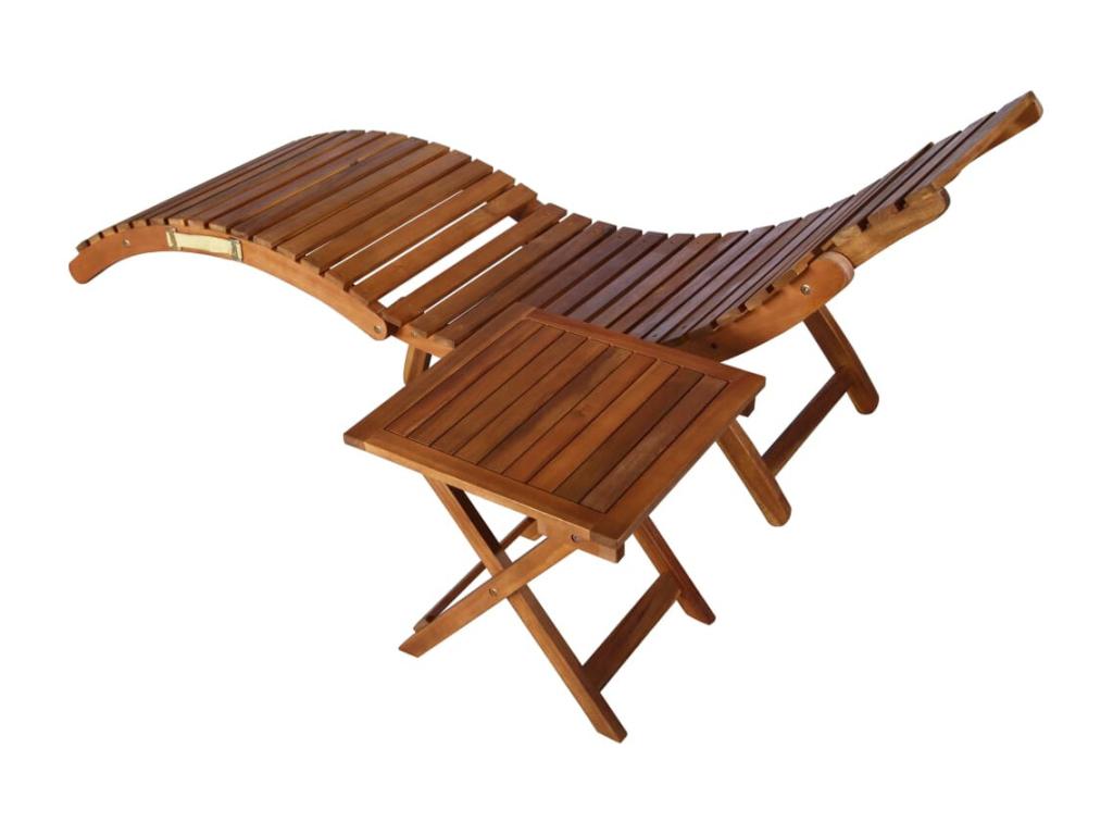 Chaise verte - 184 x 55 x 64 cm