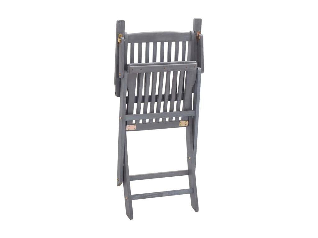 Ensemble de 2 chaises - Noires, avec coussins