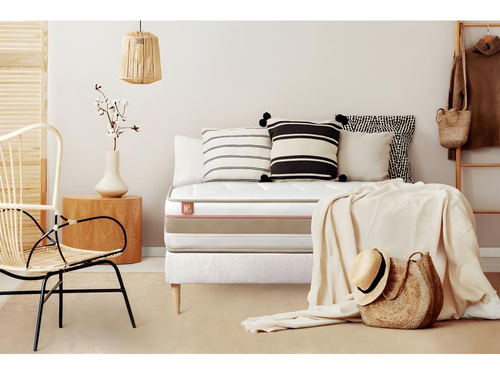 Sommier blanc - 200 x 200 cm