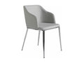 Ensemble de 2 chaises - Beige, Acier