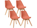 Chaises orange