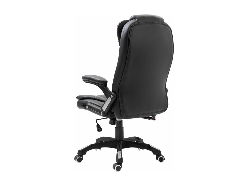 Fauteuil de bureau noir - Similicuir