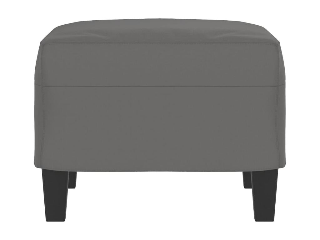 Repose-pieds gris - 60 x 50 x 41 cm