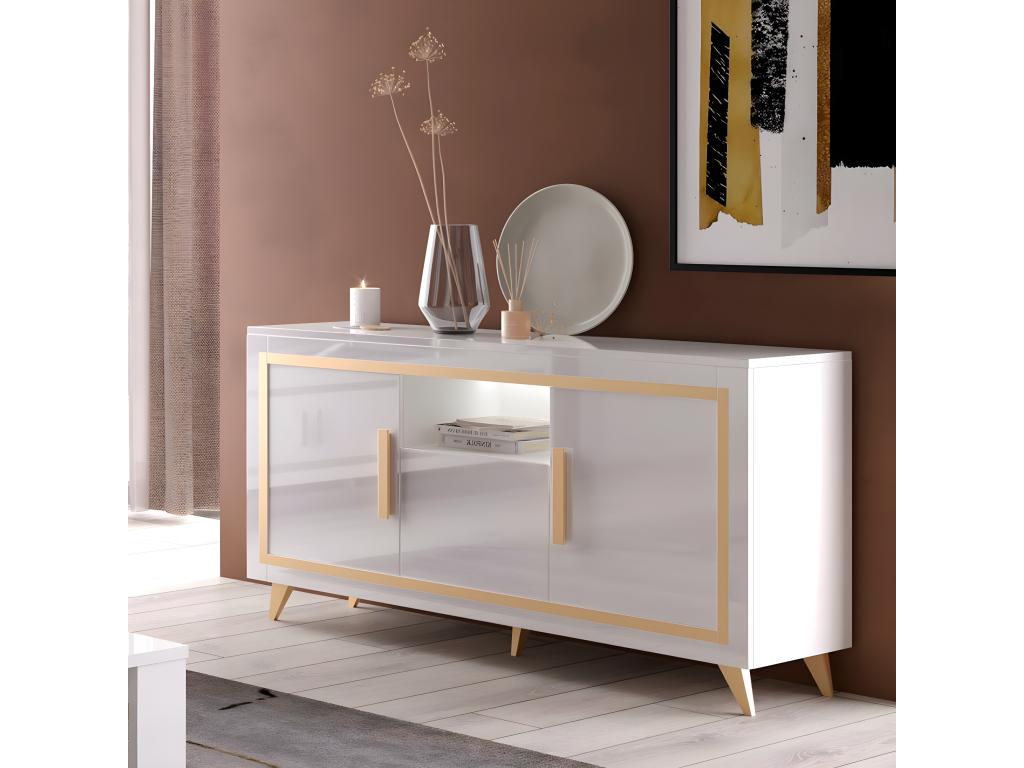 Table basse blanche