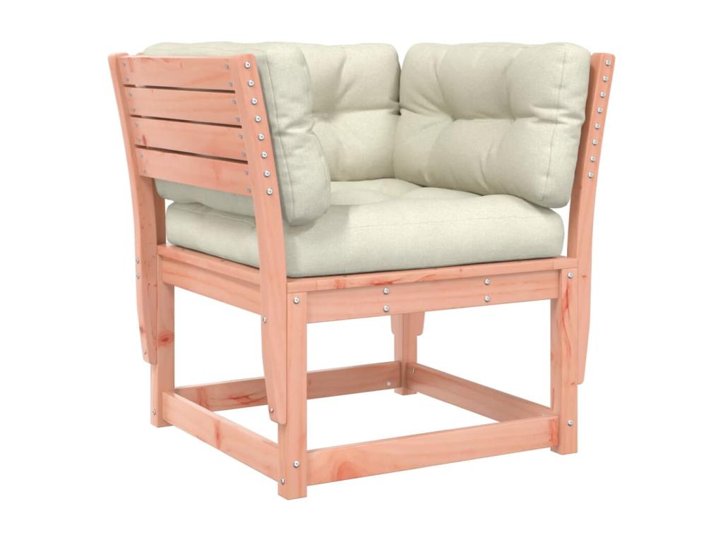 Ensemble de patio extérieur (5 pièces) - Marron, avec coussins