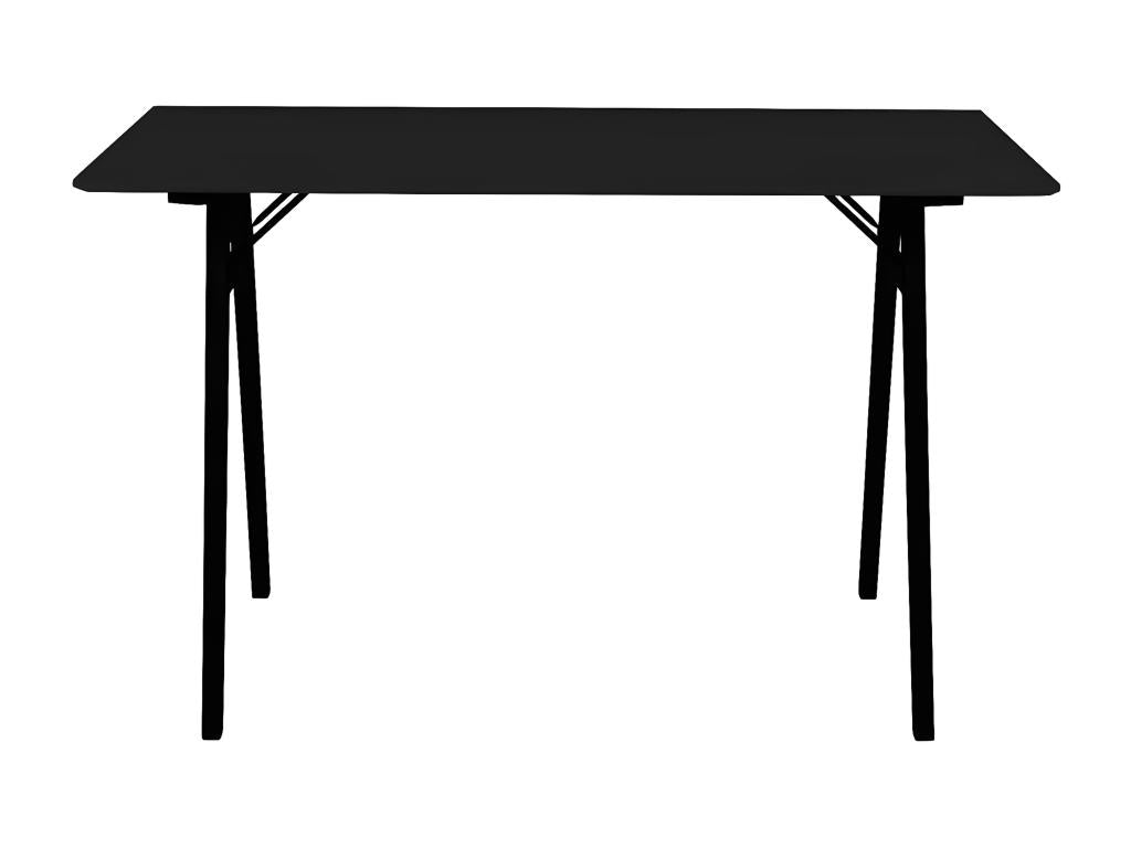 Bureau noir - 60 x 120 x 75 cm