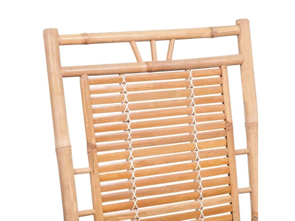 Chaise marron - Avec coussins