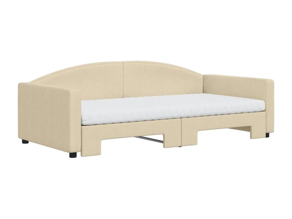 Lit crème - 100 x 200 cm