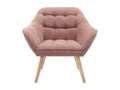 Fauteuil rose