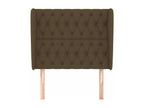 Tête de lit marron - 23 x 118/128 cm