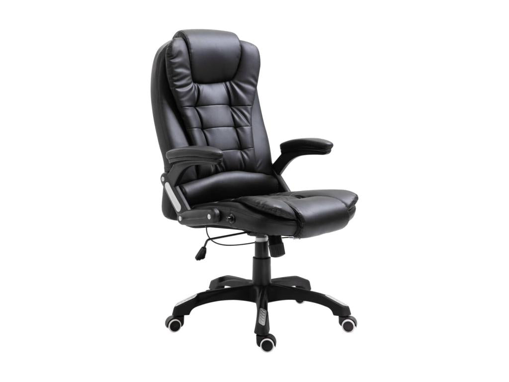 Fauteuil de bureau noir - Similicuir