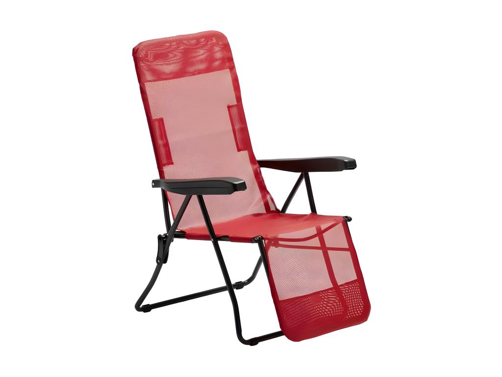 Chaise rouge - Acier