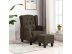 Fauteuil marron
