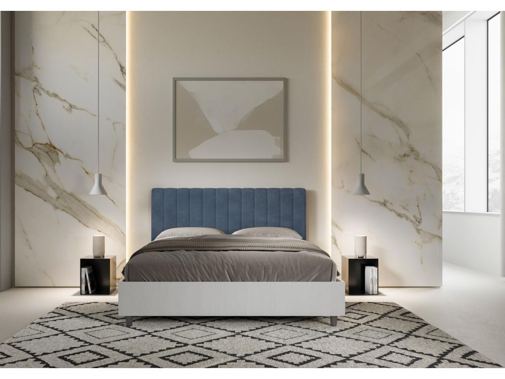 Tête de lit bleue - 160 x 190