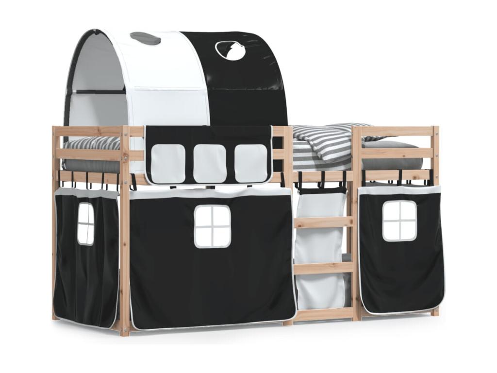 Lit noir - 90 x 200 cm