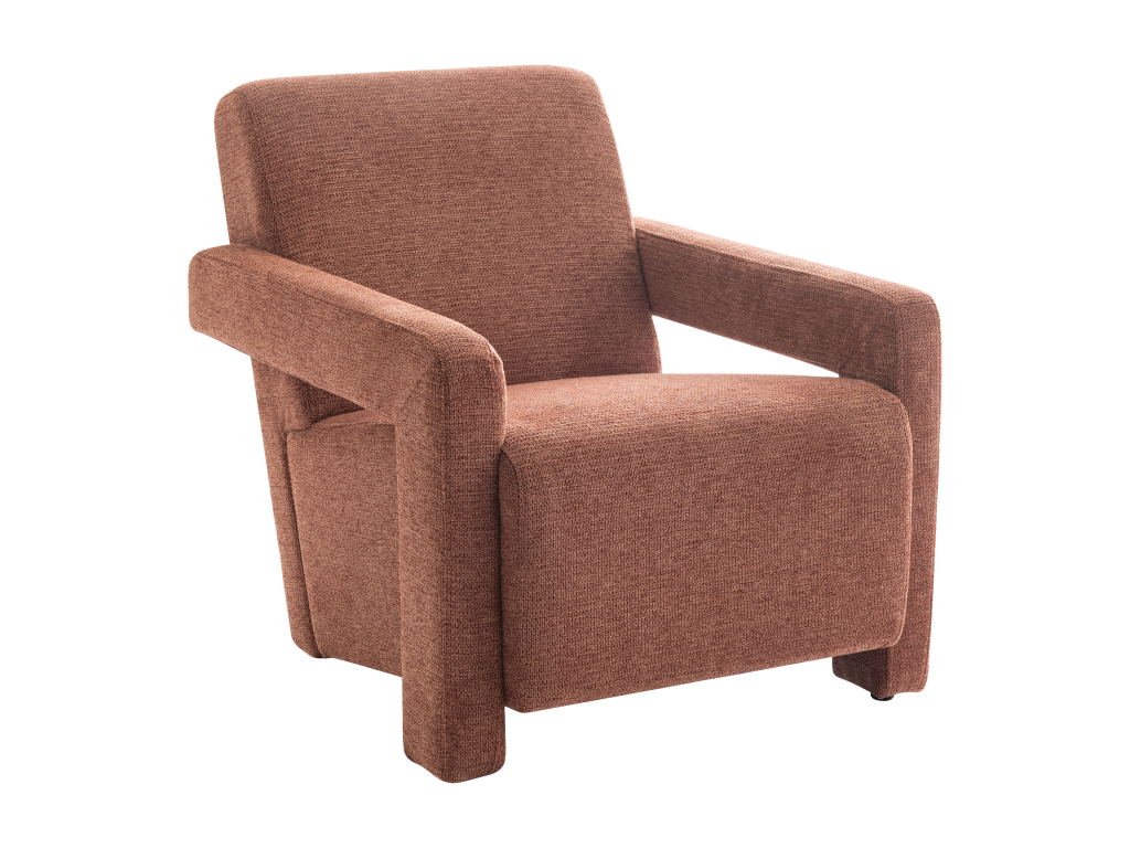 Fauteuil en terre cuite