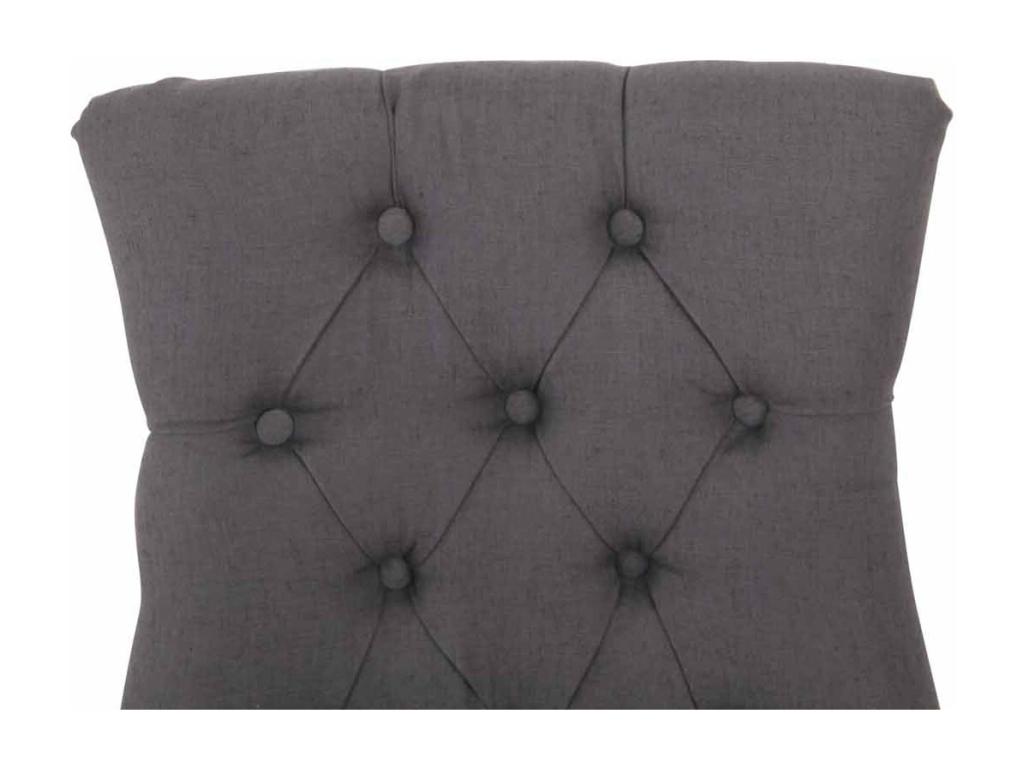 Ensemble de 2 chaises de salle à manger - Gris