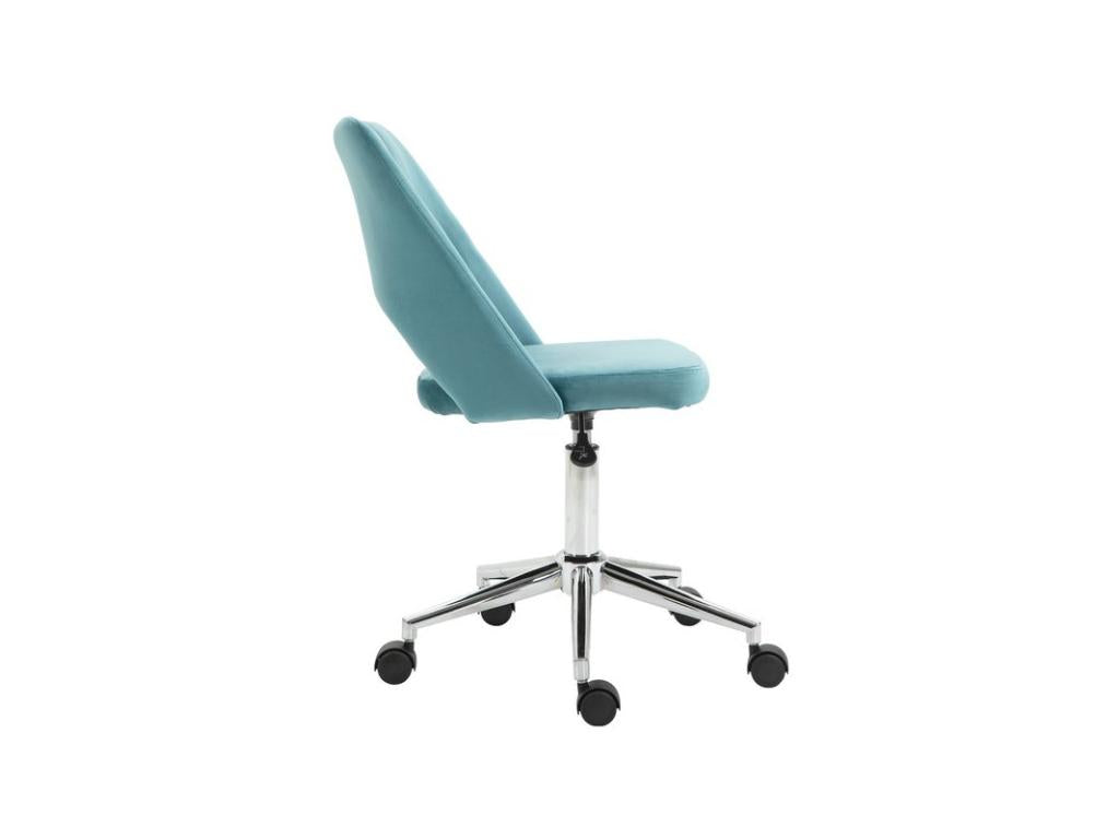 Chaise de bureau bleue