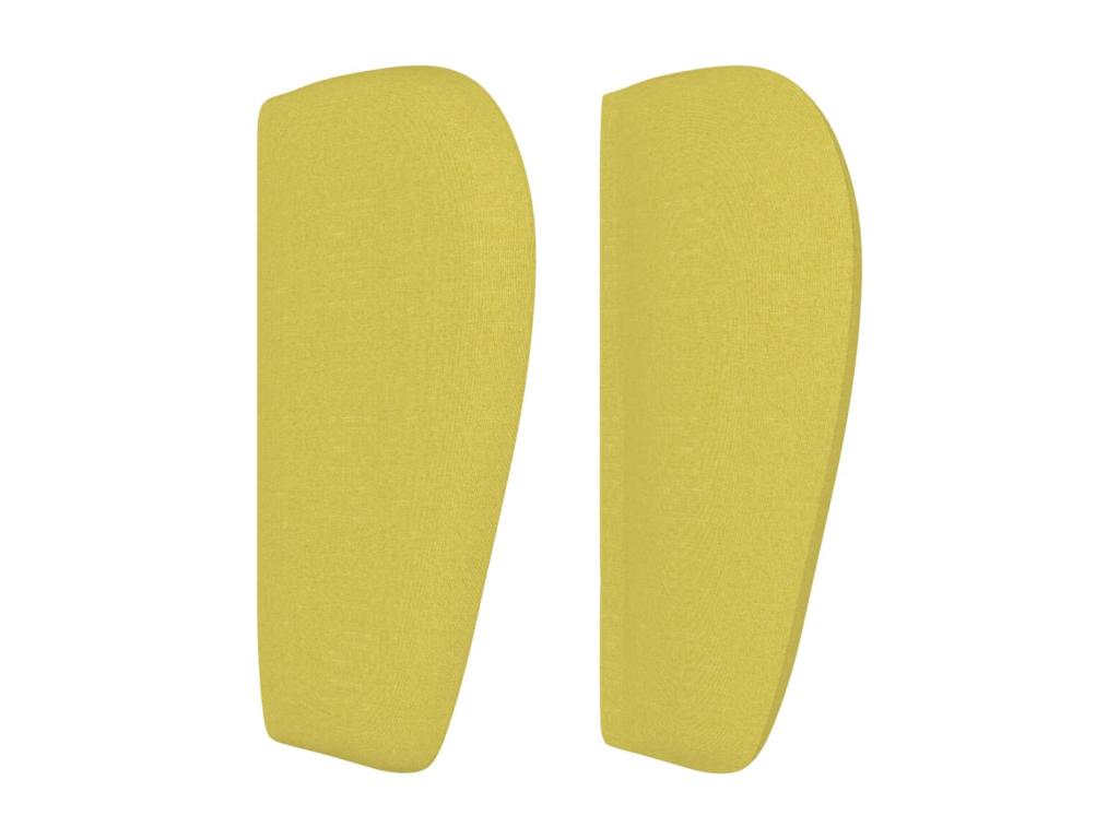 Tête de lit verte - 23 x 78/88 cm