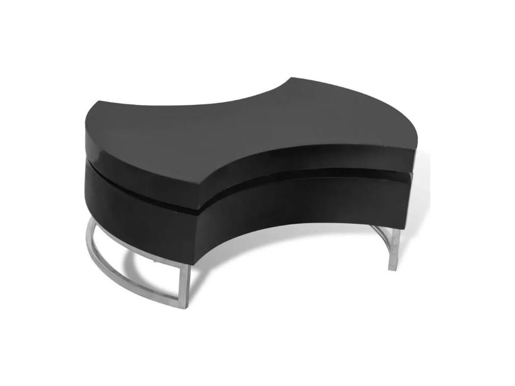 Table basse noire - Métal