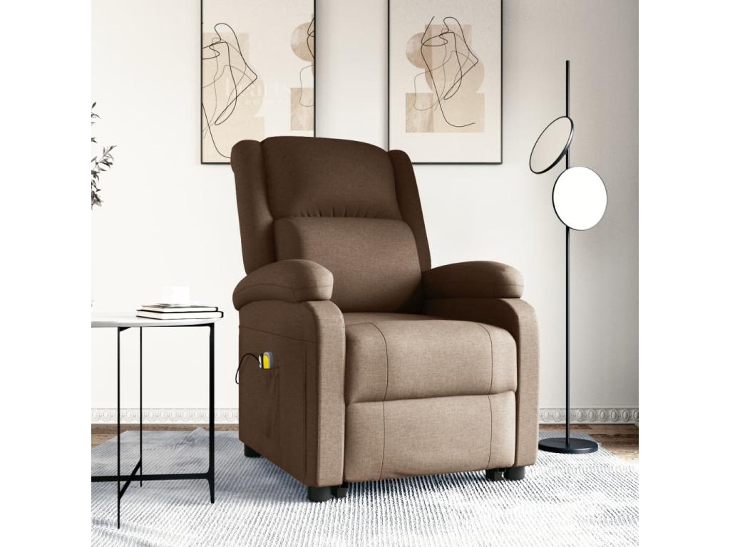 Fauteuil marron