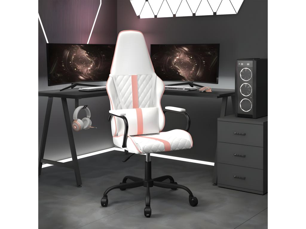 Fauteuil rose - Similicuir