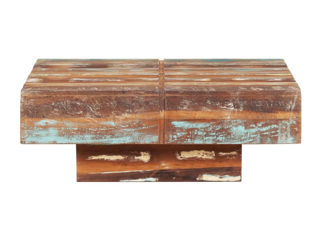 Table basse marron - 80 x 80 x 28